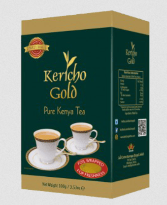 KERICHO GOLD Sort løs te | 100 g @