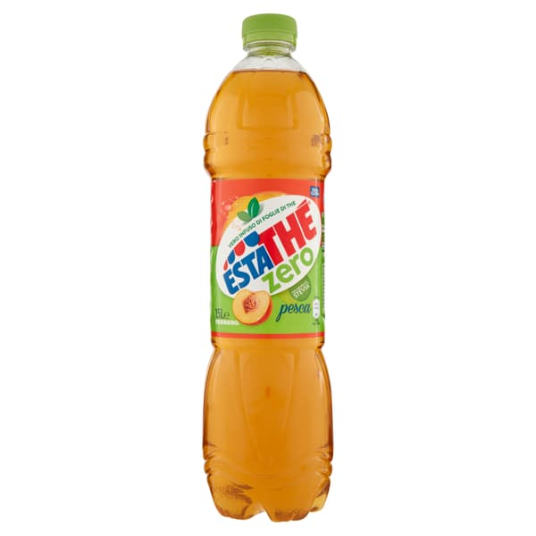 Zero Peach Drink Esta The Zero Pesca 1,5l - Estathe