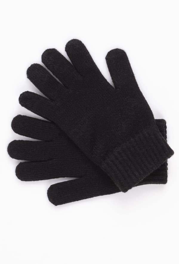 HANDSKER*02 dame vinter sort