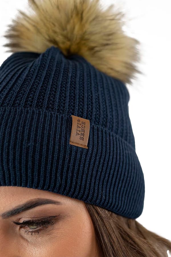Vivisence 7042 marinblå uni-hatt