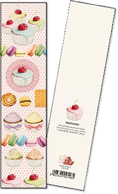 Pasticcini bogmærke, pakke med 2