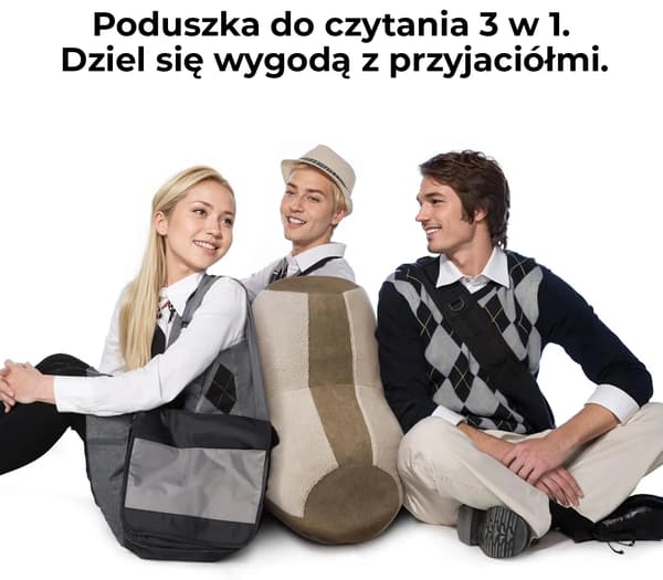 Ergonomisk ryggkudde med vågform
