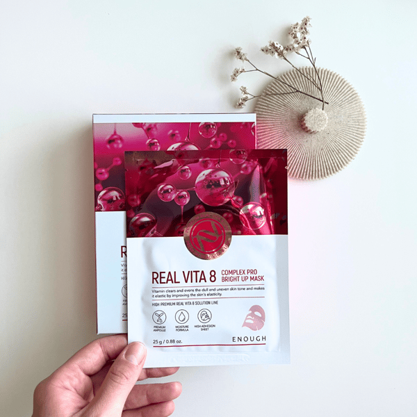 Enough-Real Vita 8 Complex Pro Bright Up Mask 10 st.