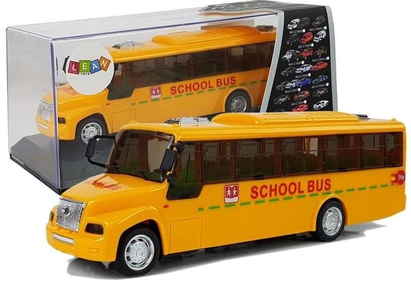 Skolebus med lys og lyd