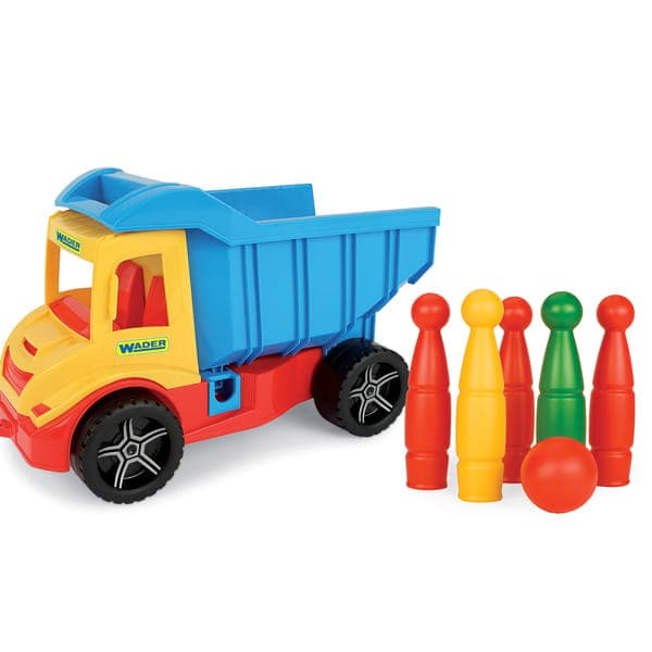 Multitruck-tipvogn med bowling 32220