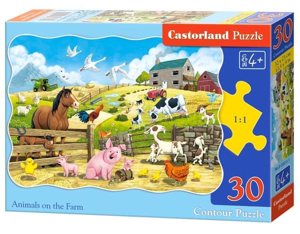 Pulma 30 eläintä maatilalla CASTOR