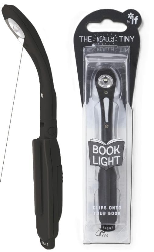 Svart boklampa