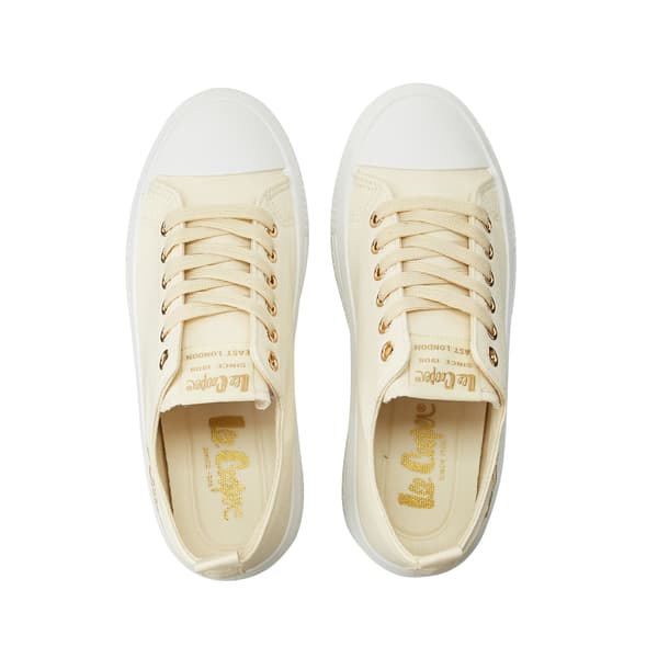Lee Cooper Canvas Beige Lady [LCW-26-44-4483L] koko 38