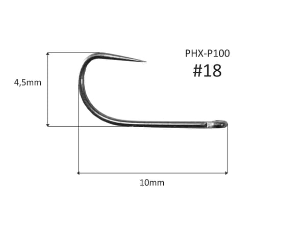 Väkäsettömät perhokoukut #18 - PHX-P100-18