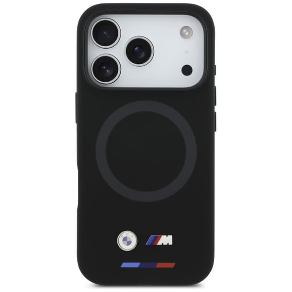 BMW M Silikone Logo MagSafe-cover til iPhone 17 Pro, sort