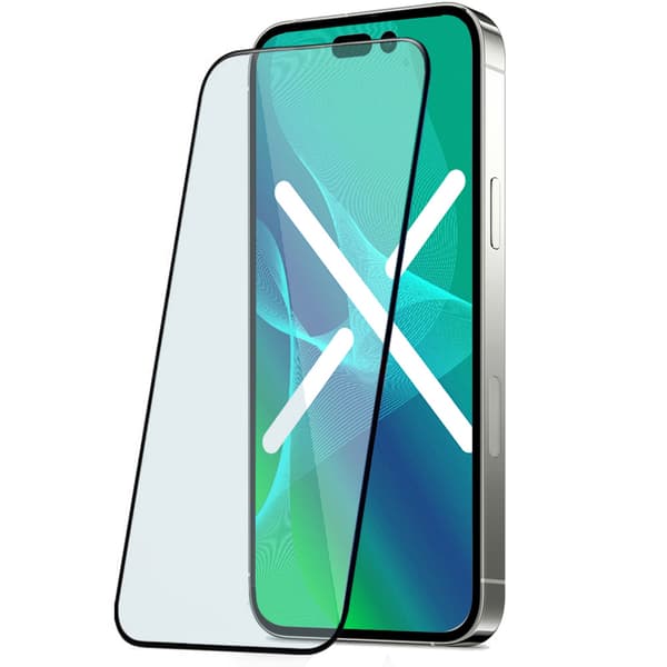 5D Full Glue Keramisk Hybridglas til iPhone 14 Plus, Sort