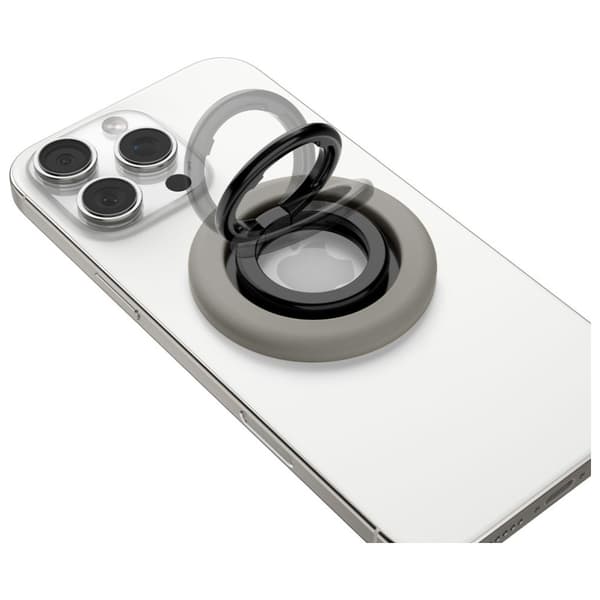 Ringholder til telefon, Spigen Nano Pop Nano, til MagSafe, grå