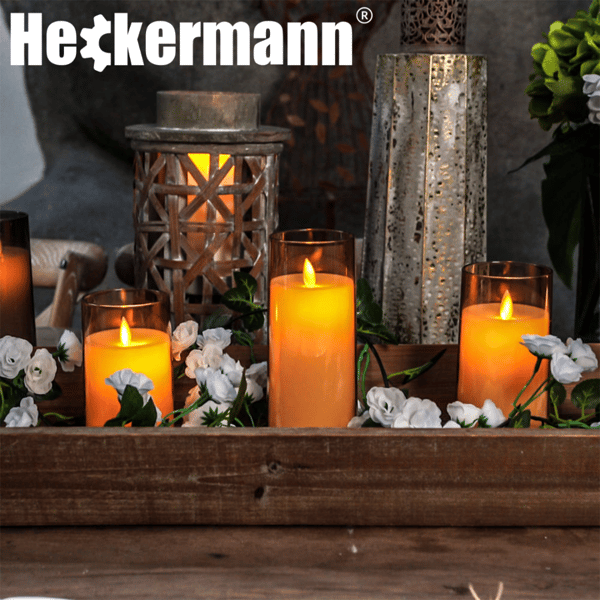 Heckermann 16400 LED-ljus 3 st