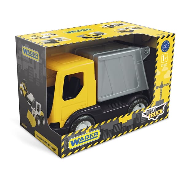 Tech Truck -jäteauto laatikossa 35361