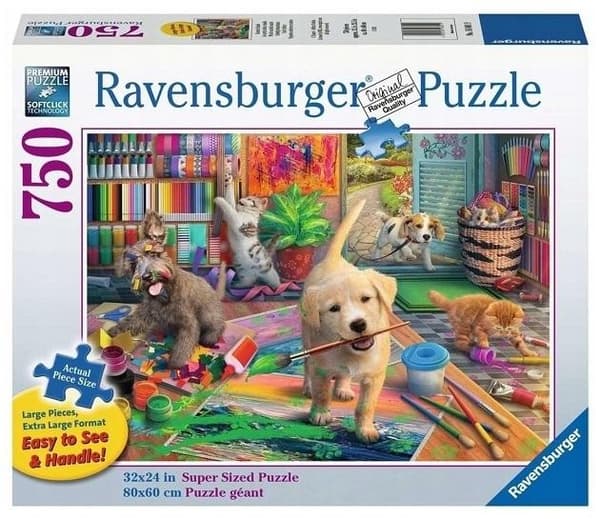 Puzzle 750 Makeat Taiteilijat