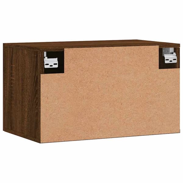 vidaXL vægskab brunt egetræ 60x36,5x35 cm