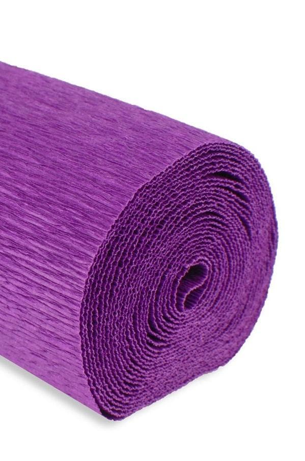Crepepapir 50x250cm 180g mørk lilla