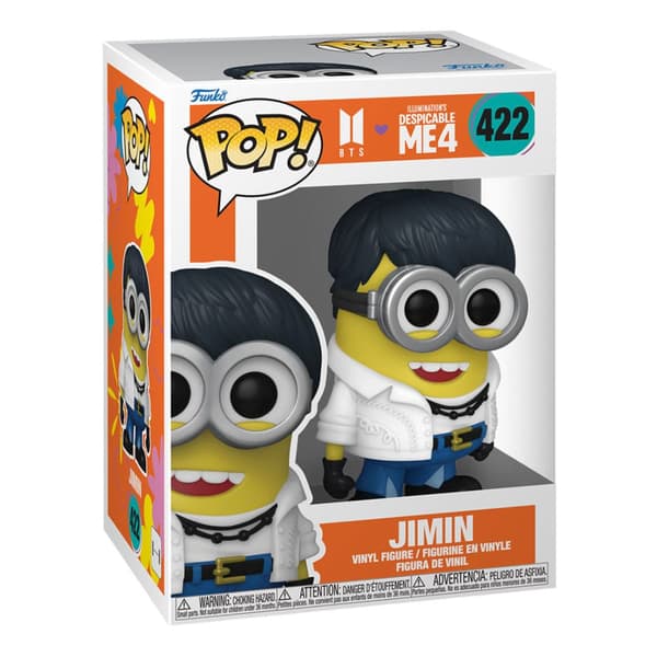 Funko POP BTS 422 Jimin Minions samlerfigur