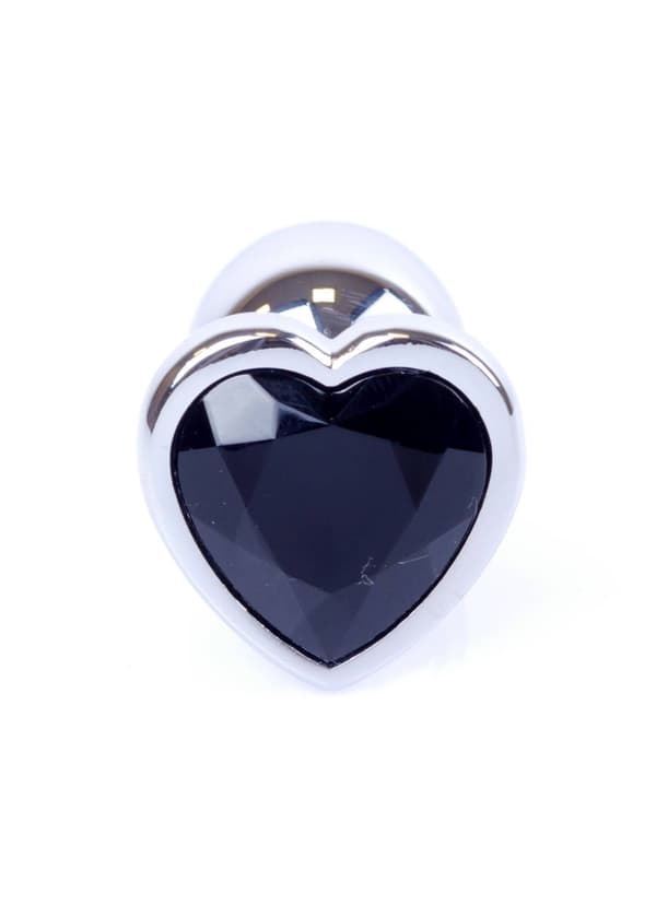 Diamantprop Hjerte Sort