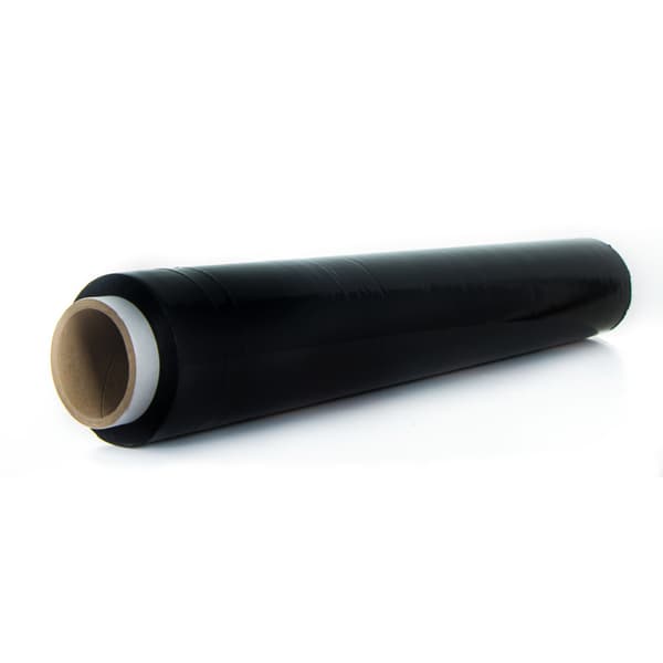 Strækfilm 1,5 kg sort 23um