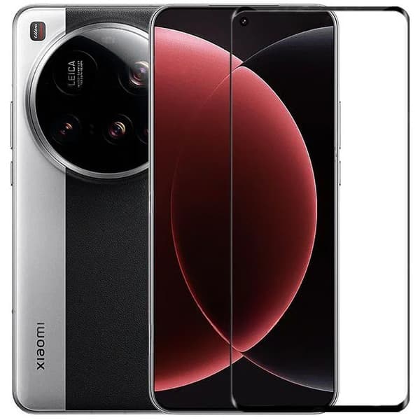 3D hærdet glas til Xiaomi 15 Ultra, sort ramme