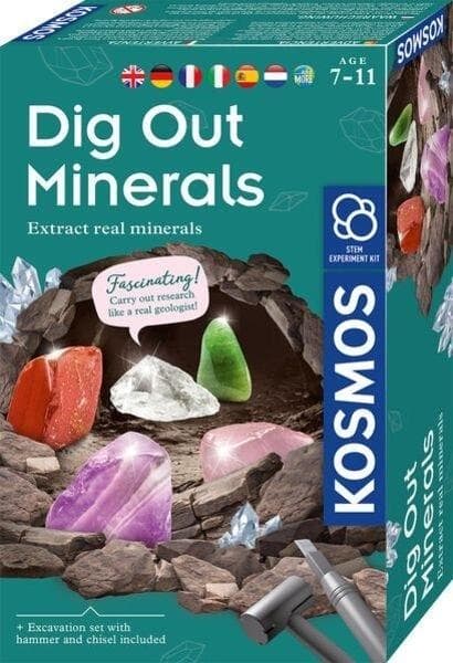 KOSMOS Mineraler Arkæologisk Sæt