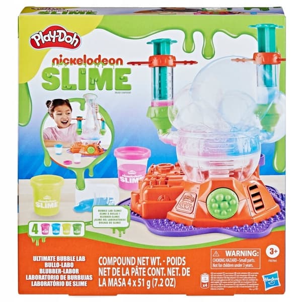 Play-Doh Nickelodeon Slime Bubble Machine Set Hasbro F8784