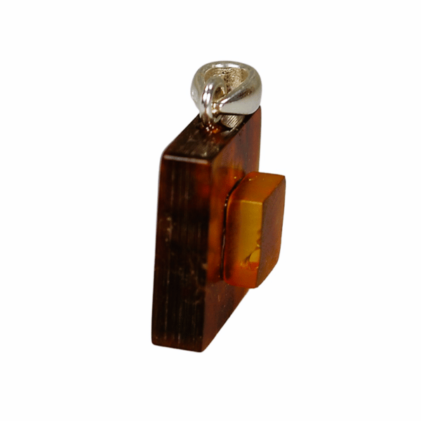 Cognac rav vedhæng - Baltic Amber Smykker