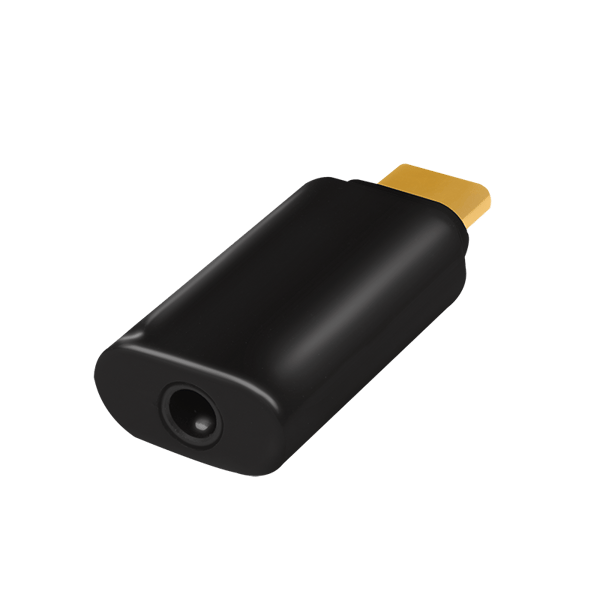 USB-C til 3,5 mm lydadapter, USB 3.2, sort - LogiLink UA356