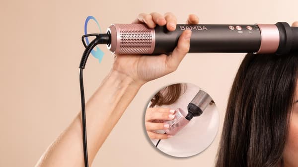 Cecotec Bamba CeramicCare AirGlam Sort 8-i-1 1400W Hårkrøller og Hårtørrer