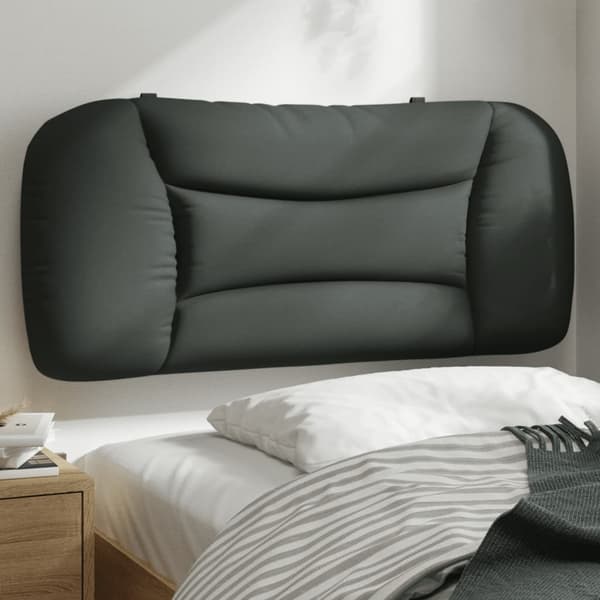 vidaXL hovedgærdehynde, mørkegrå, 80 cm, stof