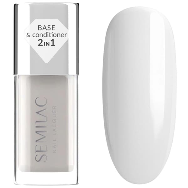 Semilac Smoothing Base Base til klassiske neglelakker 9 ml