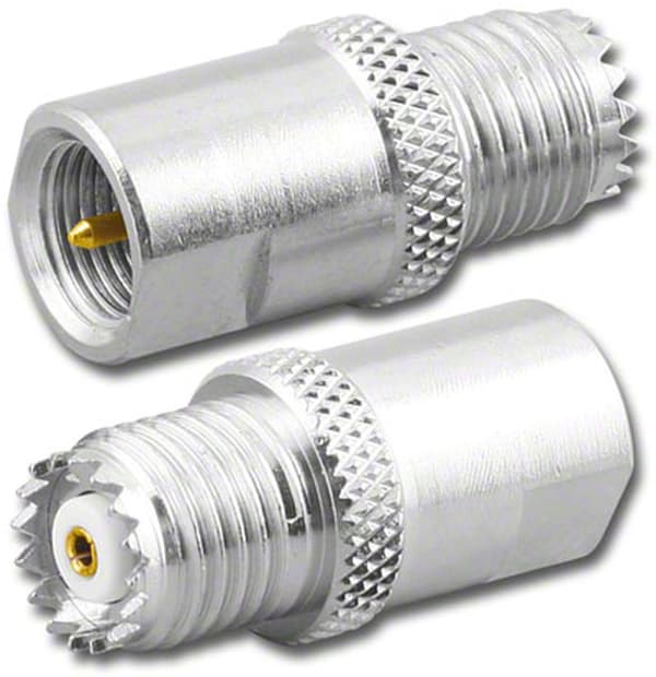 FME-stik/miniUHF-fatningsadapter