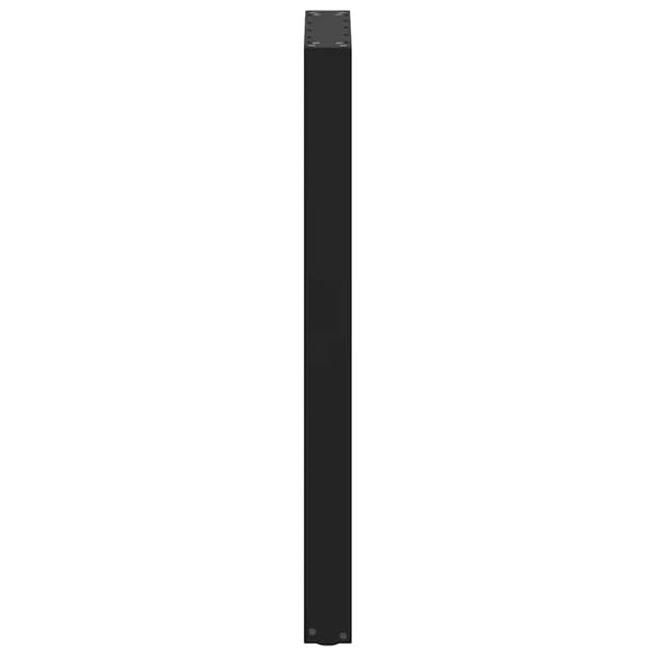 vidaXL sofabordsben, 2 stk., sort, 40x(100-101) cm, stål