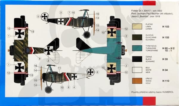 SMER0877 Fokker Dr.I