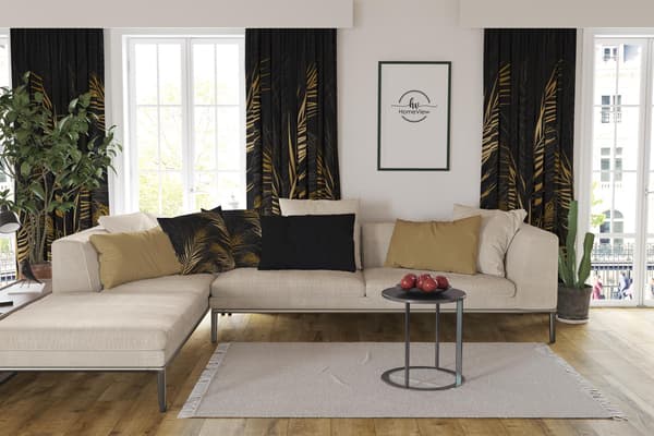 Gardin på tejptryck 222