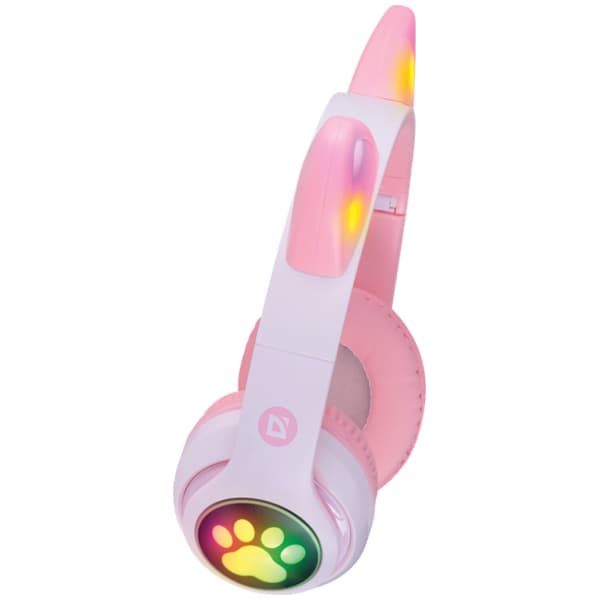 Defender Bluetooth-hörlurar Freemotion B585 LED Rosa (63585)