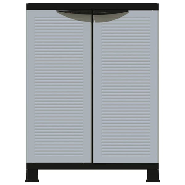 vidaXL Plastskåp, 68x39x92 cm