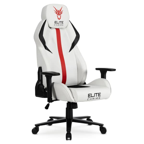 NEXON Snurrstol Gaming Vit Modern