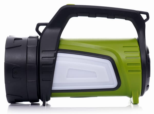 Ladattava taskulamppu sivuvaloilla KD1243