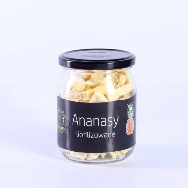 Frysetørrede ananas sund snack 70g