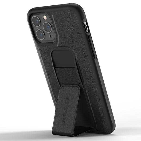 Diesel Grip-etui i læderlook til iPhone 12/12 Pro, sort