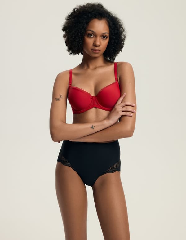 Julietta Henderson Push-up-bh | Röd 80A