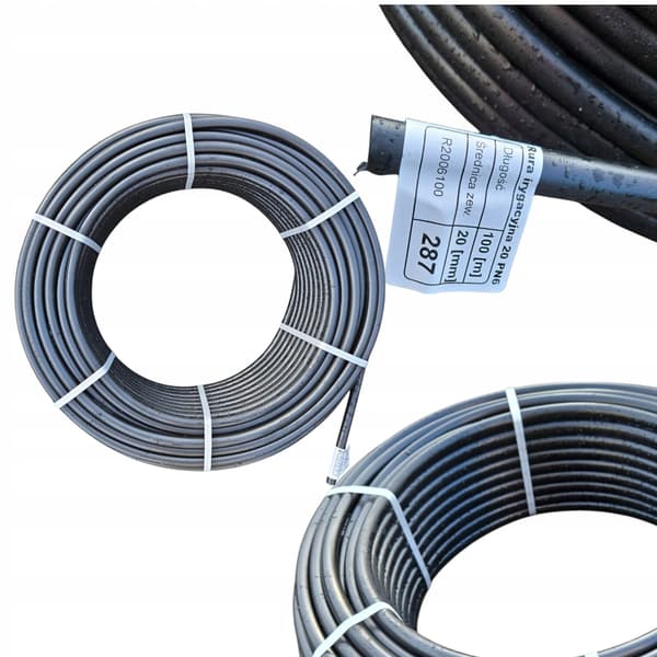 PE 20 PN6 -asennusputki 10 m