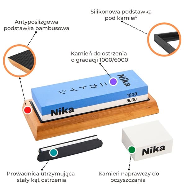 Nika slibesæt 1000/6000
