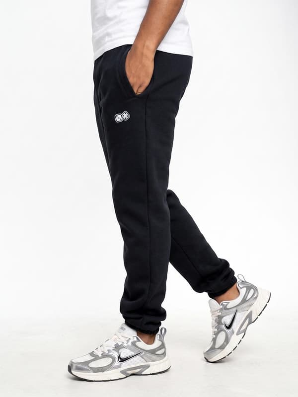 Lucky Dice Small Dice Herre Premium Joggingbukser Sort/Hvid L