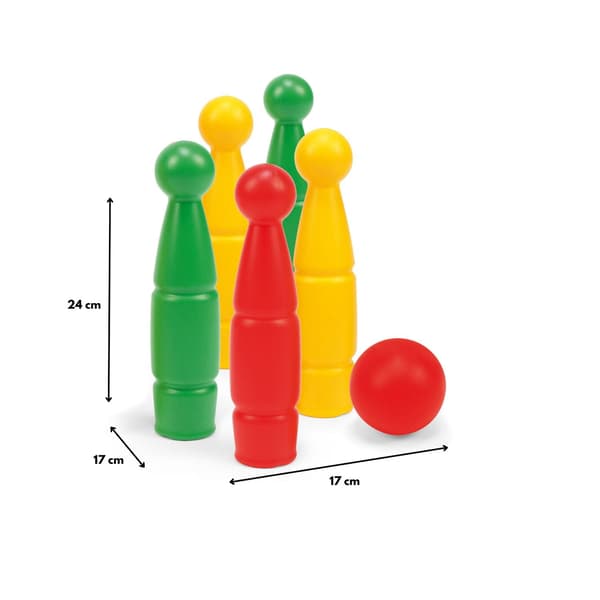 Bowlingnät (5 käglor + 1 boll) 80023