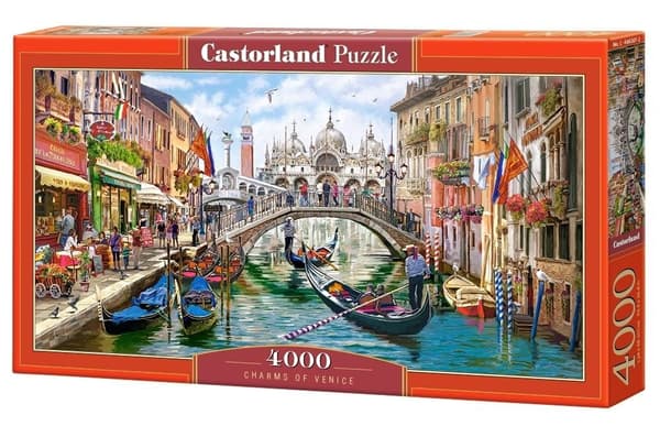 Puslespil 4000 Venedigs charme CASTOR