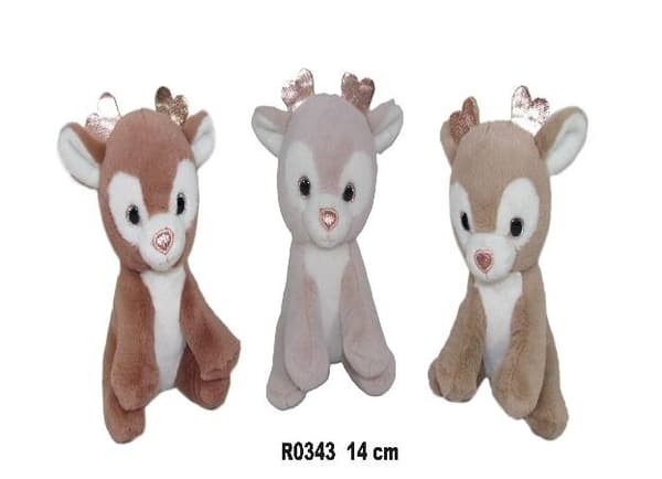 Rensdyr 14cm MIX