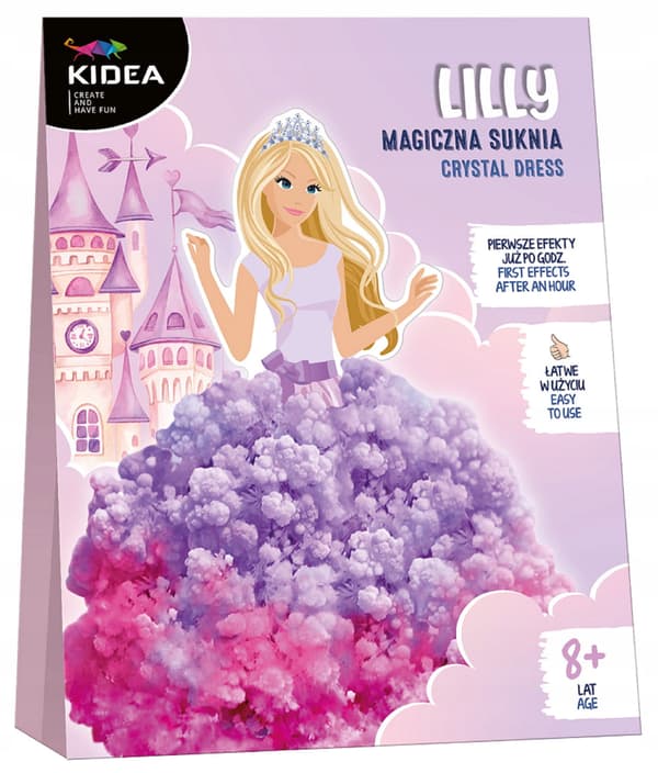 MAGISK PRINSESSE LILLY KIDEA KJOLE 6929